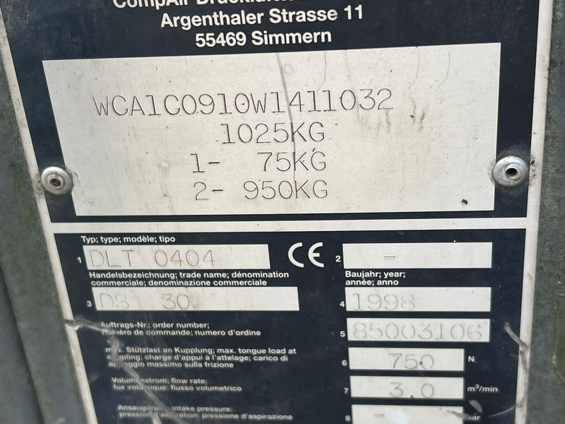 Demag DS 30 - Ilmakompressori: kuva Demag DS 30 - Ilmakompressori Demag DS 30 - Ilmakompressori: kuva Demag DS 30 - Ilmakompressori