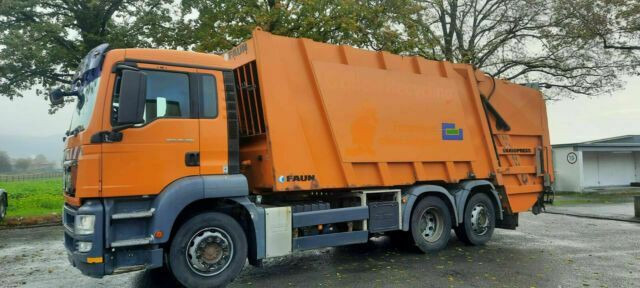 MAN 26.320 Müllwagen Faun Variopress - Roska-auto: kuva MAN 26.320 Müllwagen Faun Variopress - Roska-auto MAN 26.320 Müllwagen Faun Variopress - Roska-auto: kuva MAN 26.320 Müllwagen Faun Variopress - Roska-auto