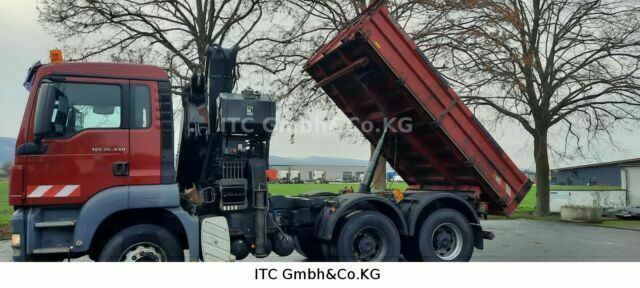 MAN 26.440TGS Kipper+Kran Meiller/Stahl - Kippiauto kuorma-auto, Nosturiauto: kuva MAN 26.440TGS Kipper+Kran Meiller/Stahl - Kippiauto kuorma-auto, Nosturiauto MAN 26.440TGS Kipper+Kran Meiller/Stahl - Kippiauto kuorma-auto, Nosturiauto: kuva MAN 26.440TGS Kipper+Kran Meiller/Stahl - Kippiauto kuorma-auto, Nosturiauto