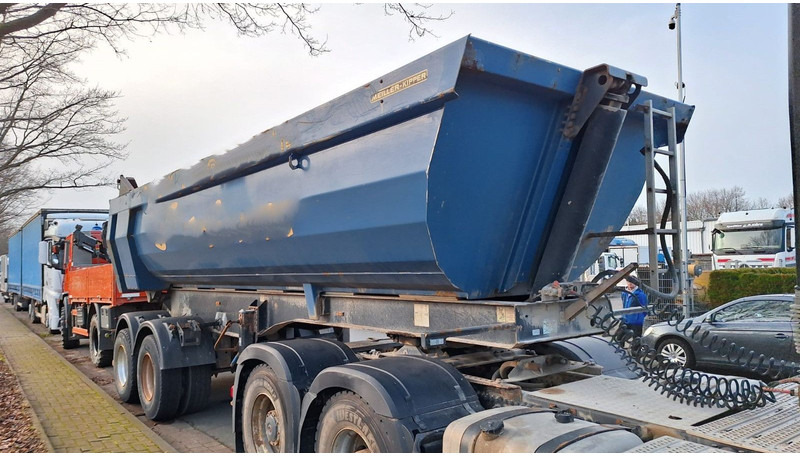 Meiller TR 2 Kippmulde 24 Kubik Stahl Zwillingsbereiffu - Kippiauto puoliperävaunu: kuva Meiller TR 2 Kippmulde 24 Kubik Stahl Zwillingsbereiffu - Kippiauto puoliperävaunu Meiller TR 2 Kippmulde 24 Kubik Stahl Zwillingsbereiffu - Kippiauto puoliperävaunu: kuva Meiller TR 2 Kippmulde 24 Kubik Stahl Zwillingsbereiffu - Kippiauto puoliperävaunu