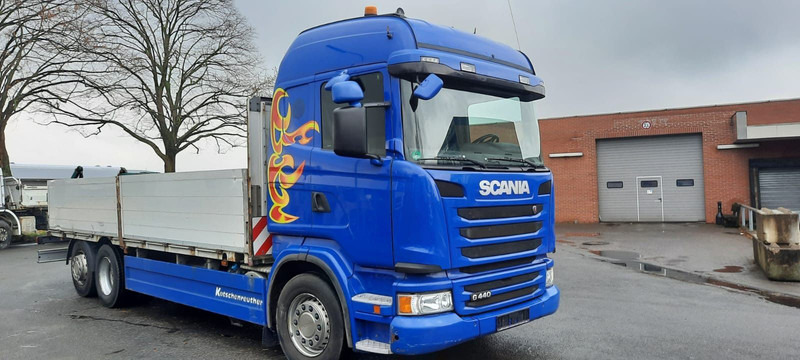 Scania G440 Pritsche 6x2 Kran am Heck vor - Lava-kuorma-auto, Nosturiauto: kuva Scania G440 Pritsche 6x2 Kran am Heck vor - Lava-kuorma-auto, Nosturiauto Scania G440 Pritsche 6x2 Kran am Heck vor - Lava-kuorma-auto, Nosturiauto: kuva Scania G440 Pritsche 6x2 Kran am Heck vor - Lava-kuorma-auto, Nosturiauto
