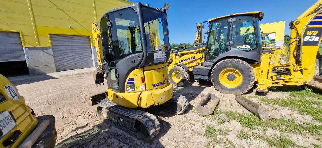 Komatsu PC 26 MR - Minikuormaaja: kuva Komatsu PC 26 MR - Minikuormaaja Komatsu PC 26 MR - Minikuormaaja: kuva Komatsu PC 26 MR - Minikuormaaja