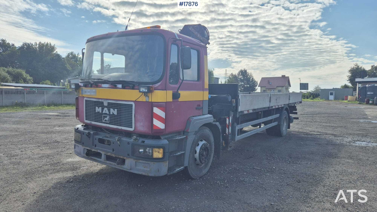 1997 MAN 18.224 - Lava-kuorma-auto, Nosturiauto: kuva 1997 MAN 18.224 - Lava-kuorma-auto, Nosturiauto 1997 MAN 18.224 - Lava-kuorma-auto, Nosturiauto: kuva 1997 MAN 18.224 - Lava-kuorma-auto, Nosturiauto