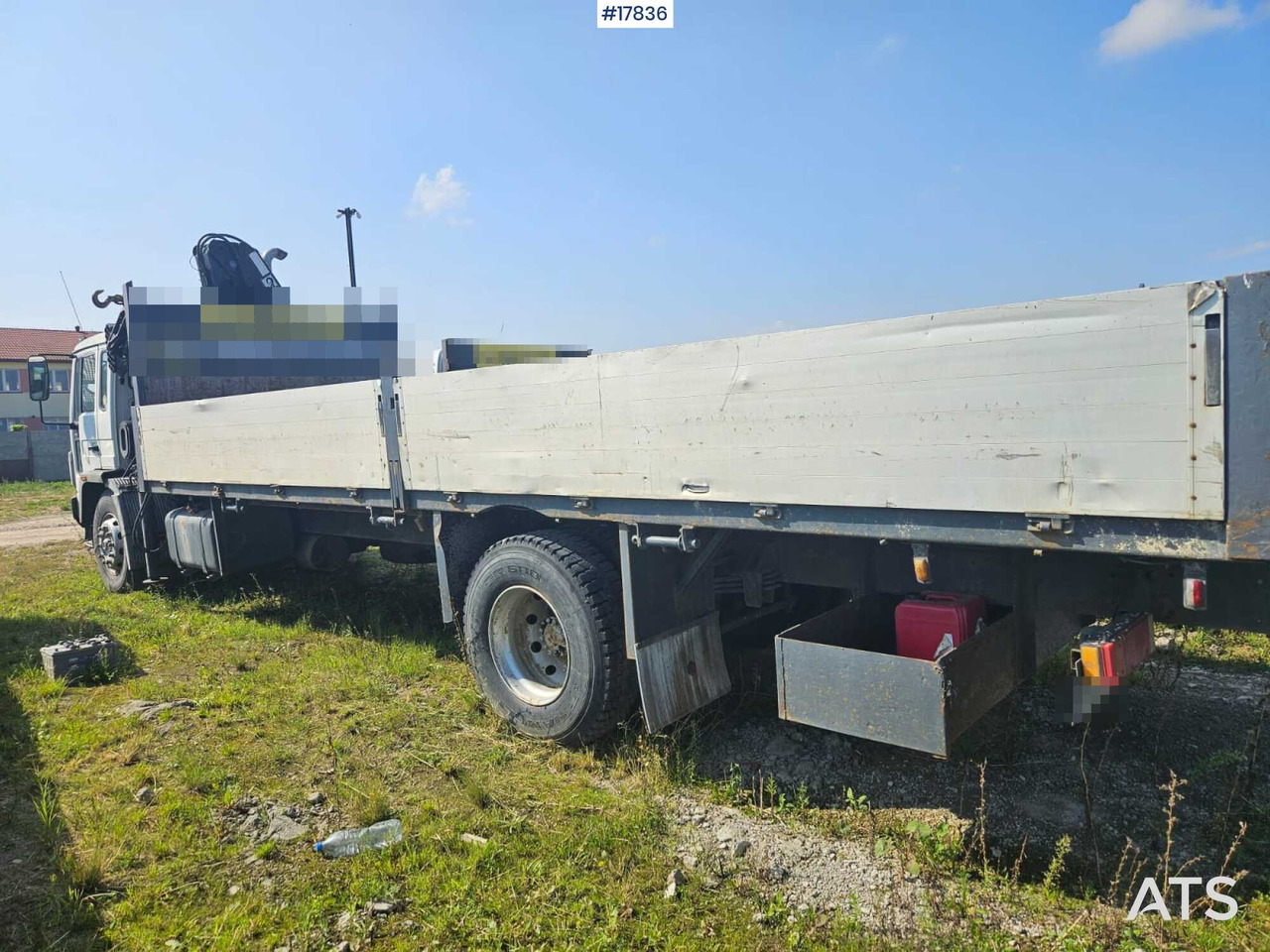 Lava-kuorma-auto, Nosturiauto 1997 Volvo FL 619: kuva Lava-kuorma-auto, Nosturiauto 1997 Volvo FL 619