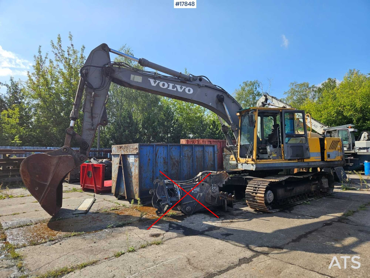 1999 Volvo EC 280 - Telakaivukone: kuva  1999 Volvo EC 280 - Telakaivukone 1999 Volvo EC 280 - Telakaivukone: kuva  1999 Volvo EC 280 - Telakaivukone