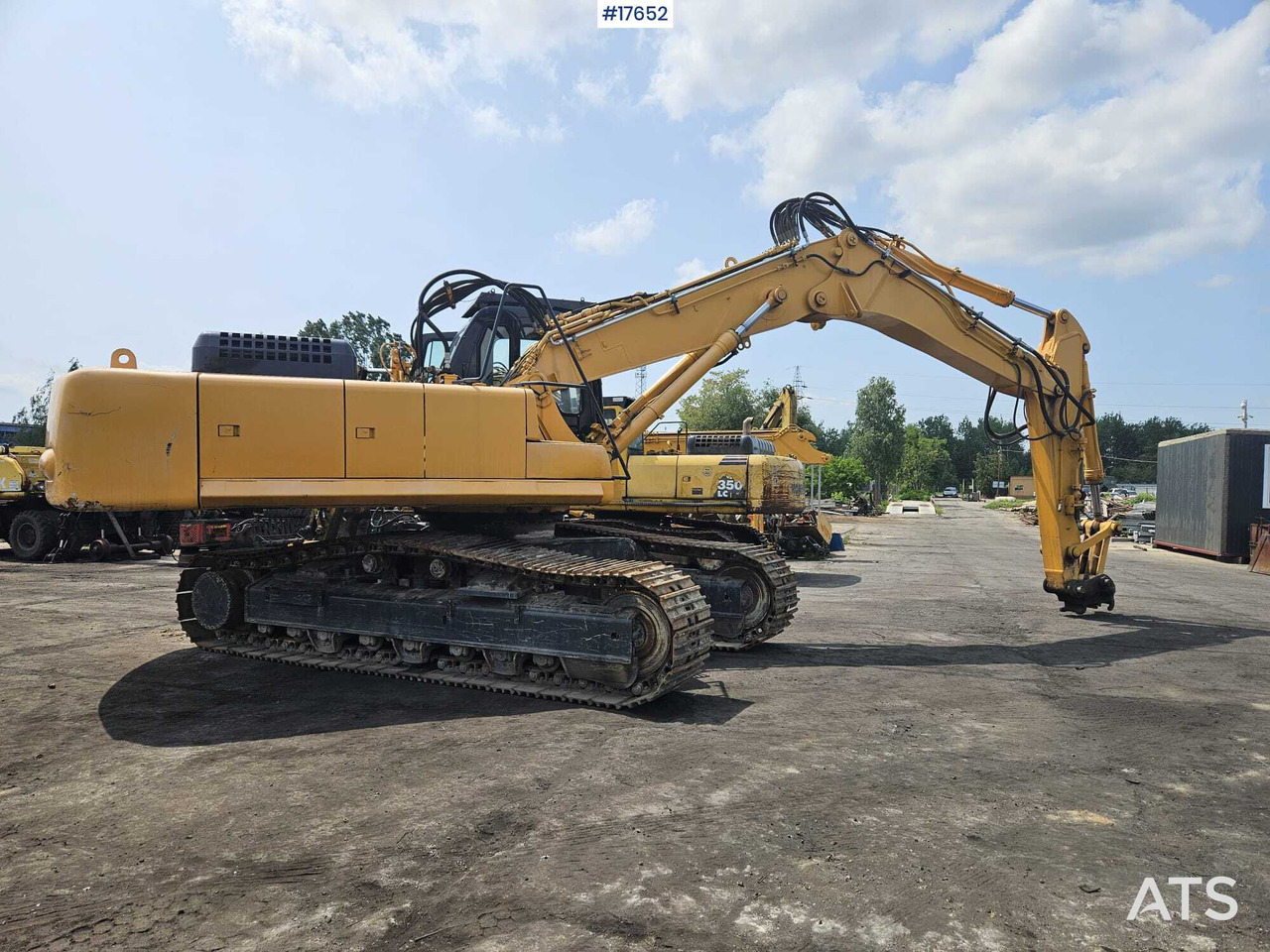 2001 Komatsu 380 - Telakaivukone: kuva  2001 Komatsu 380 - Telakaivukone 2001 Komatsu 380 - Telakaivukone: kuva  2001 Komatsu 380 - Telakaivukone