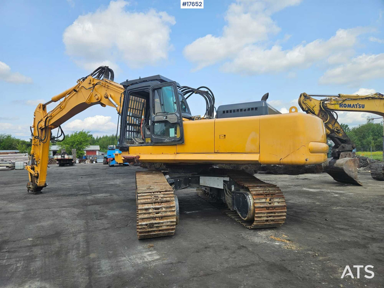 2001 Komatsu 380 - Telakaivukone: kuva  2001 Komatsu 380 - Telakaivukone 2001 Komatsu 380 - Telakaivukone: kuva  2001 Komatsu 380 - Telakaivukone