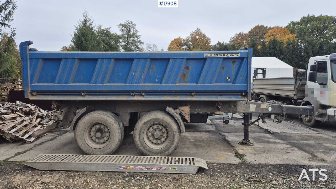 2008 Meiller MZDA 18/21 - Kippiauto perävaunu: kuva  2008 Meiller MZDA 18/21 - Kippiauto perävaunu 2008 Meiller MZDA 18/21 - Kippiauto perävaunu: kuva  2008 Meiller MZDA 18/21 - Kippiauto perävaunu