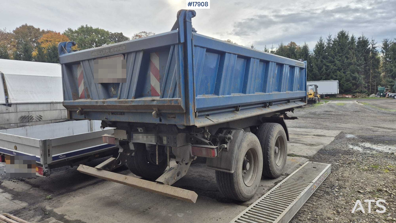 2008 Meiller MZDA 18/21 - Kippiauto perävaunu: kuva  2008 Meiller MZDA 18/21 - Kippiauto perävaunu 2008 Meiller MZDA 18/21 - Kippiauto perävaunu: kuva  2008 Meiller MZDA 18/21 - Kippiauto perävaunu