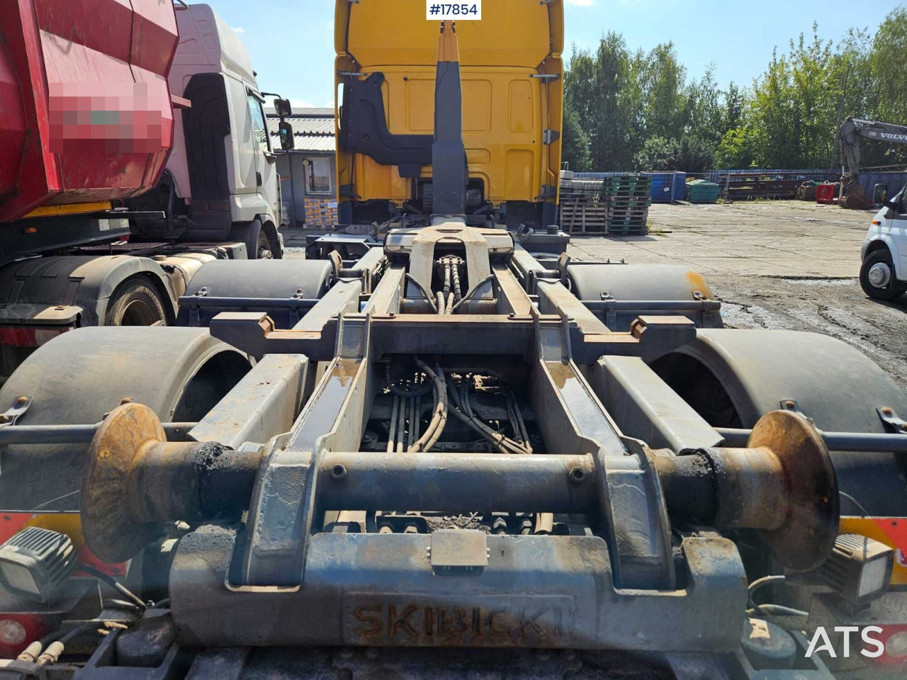 Koukkulava kuorma-auto 2009 DAF CF 85.410: kuva Koukkulava kuorma-auto 2009 DAF CF 85.410