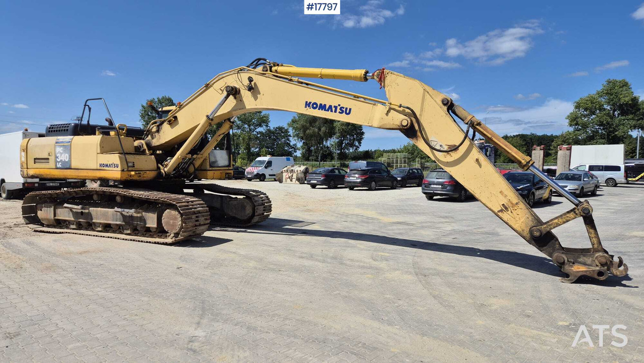 Koparka gąsienicowa KOMATSU PC 340 LC (2007) - Telakaivukone: kuva Koparka gąsienicowa KOMATSU PC 340 LC (2007) - Telakaivukone Koparka gąsienicowa KOMATSU PC 340 LC (2007) - Telakaivukone: kuva Koparka gąsienicowa KOMATSU PC 340 LC (2007) - Telakaivukone