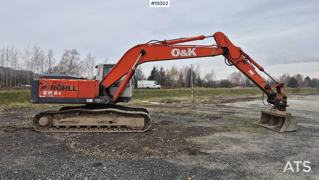 O&K RH 6.5 Crawler Excavator (2002) - Telakaivukone: kuva O&K RH 6.5 Crawler Excavator (2002) - Telakaivukone O&K RH 6.5 Crawler Excavator (2002) - Telakaivukone: kuva O&K RH 6.5 Crawler Excavator (2002) - Telakaivukone