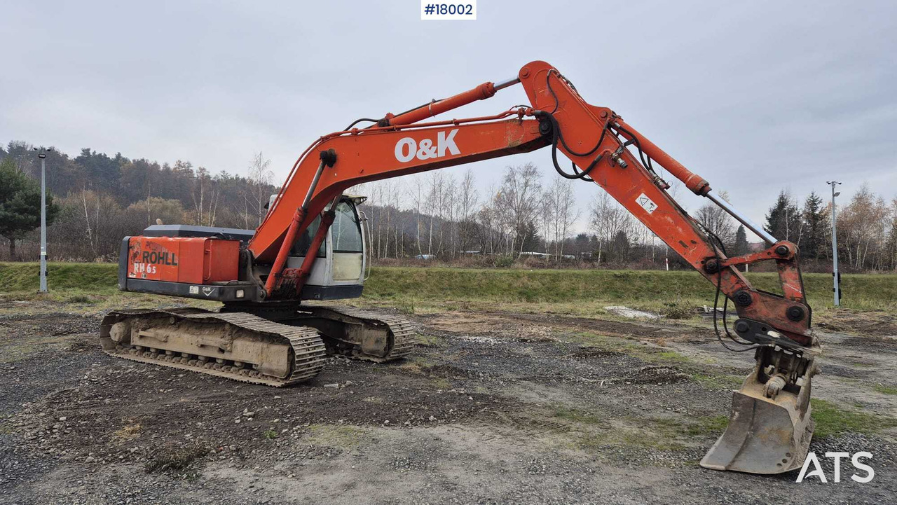 O&K RH 6.5 Crawler Excavator (2002) - Telakaivukone: kuva O&K RH 6.5 Crawler Excavator (2002) - Telakaivukone O&K RH 6.5 Crawler Excavator (2002) - Telakaivukone: kuva O&K RH 6.5 Crawler Excavator (2002) - Telakaivukone