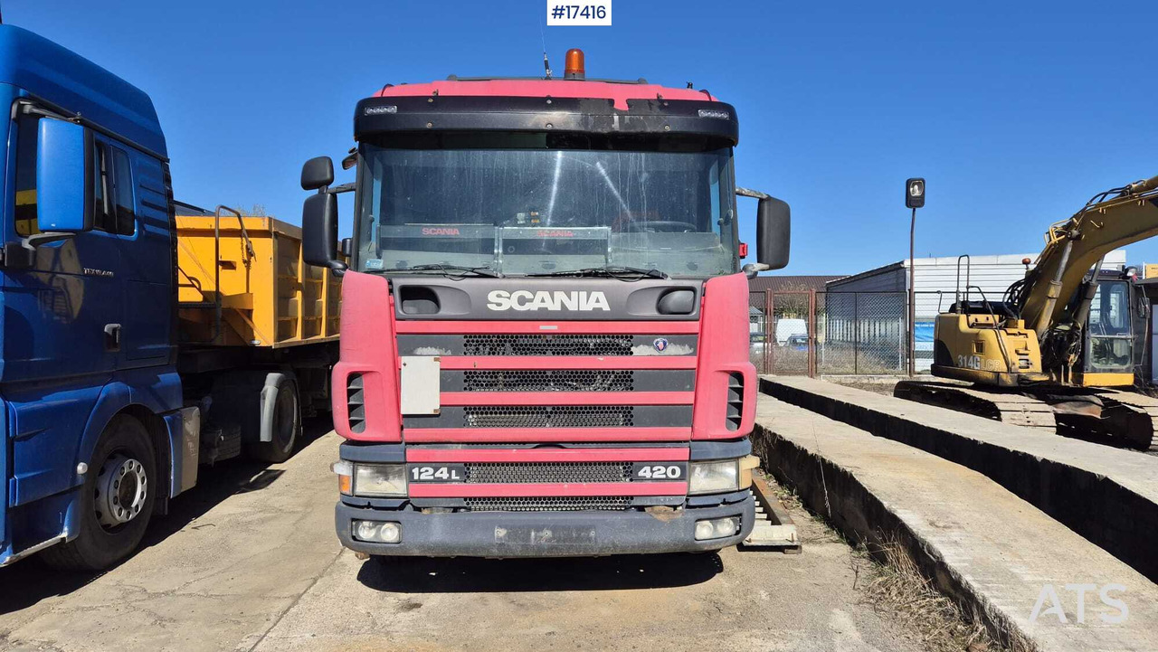 Tractor SCANIA 124L 420KM (2003) + BERGER tipper semi-trailer (2007) - Vetopöytäauto, Kippiauto puoliperävaunu: kuva  Tractor SCANIA 124L 420KM (2003) + BERGER tipper semi-trailer (2007) - Vetopöytäauto, Kippiauto puoliperävaunu Tractor SCANIA 124L 420KM (2003) + BERGER tipper semi-trailer (2007) - Vetopöytäauto, Kippiauto puoliperävaunu: kuva  Tractor SCANIA 124L 420KM (2003) + BERGER tipper semi-trailer (2007) - Vetopöytäauto, Kippiauto puoliperävaunu