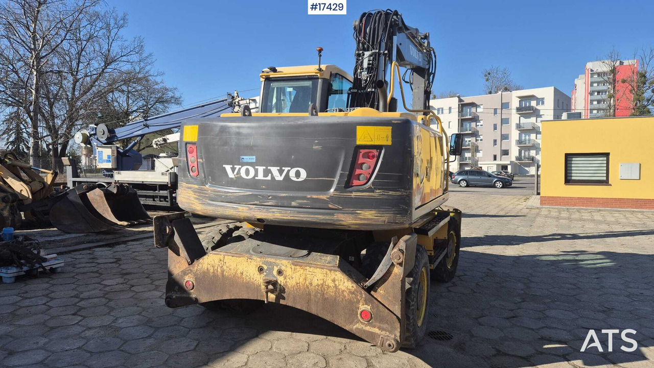 Pyöräalustainen kaivinkone Wheel Excavator VOLVO EW160C (2010): kuva Pyöräalustainen kaivinkone Wheel Excavator VOLVO EW160C (2010)