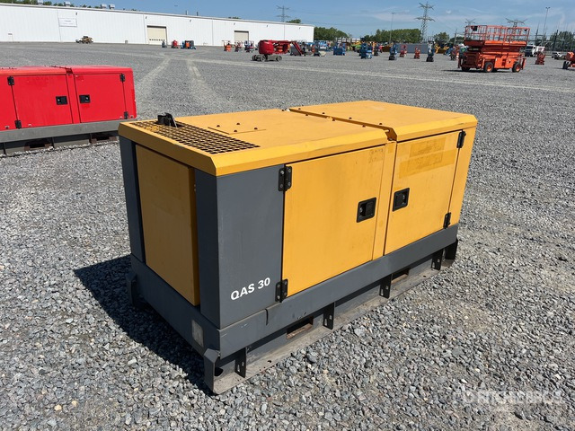 2014 Atlas Copco QAS30 30 kVA Skid-Mounted Generator Set - Sähkögeneraattori: kuva 2014 Atlas Copco QAS30 30 kVA Skid-Mounted Generator Set - Sähkögeneraattori 2014 Atlas Copco QAS30 30 kVA Skid-Mounted Generator Set - Sähkögeneraattori: kuva 2014 Atlas Copco QAS30 30 kVA Skid-Mounted Generator Set - Sähkögeneraattori