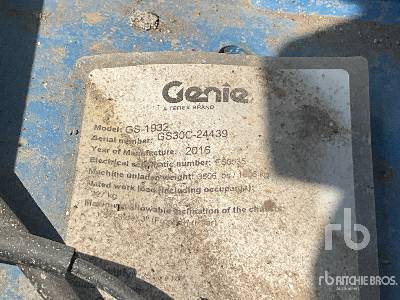 GENIE GS-1932 Electric - Saksilava: kuva GENIE GS-1932 Electric - Saksilava GENIE GS-1932 Electric - Saksilava: kuva GENIE GS-1932 Electric - Saksilava