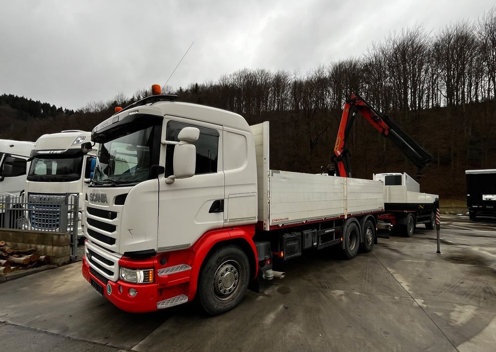 Scania R450 // 2014 // HDS Palfinger 13002 // 6x4 oś skrętna+podnoszona // Przyczepa Schwarzmuller // - Lava-kuorma-auto: kuva Scania R450 // 2014 // HDS Palfinger 13002 // 6x4 oś skrętna+podnoszona // Przyczepa Schwarzmuller // - Lava-kuorma-auto Scania R450 // 2014 // HDS Palfinger 13002 // 6x4 oś skrętna+podnoszona // Przyczepa Schwarzmuller // - Lava-kuorma-auto: kuva Scania R450 // 2014 // HDS Palfinger 13002 // 6x4 oś skrętna+podnoszona // Przyczepa Schwarzmuller // - Lava-kuorma-auto