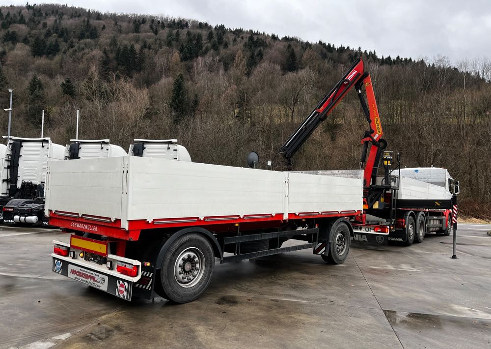 Scania R450 // 2014 // HDS Palfinger 13002 // 6x4 oś skrętna+podnoszona // Przyczepa Schwarzmuller // - Lava-kuorma-auto: kuva Scania R450 // 2014 // HDS Palfinger 13002 // 6x4 oś skrętna+podnoszona // Przyczepa Schwarzmuller // - Lava-kuorma-auto Scania R450 // 2014 // HDS Palfinger 13002 // 6x4 oś skrętna+podnoszona // Przyczepa Schwarzmuller // - Lava-kuorma-auto: kuva Scania R450 // 2014 // HDS Palfinger 13002 // 6x4 oś skrętna+podnoszona // Przyczepa Schwarzmuller // - Lava-kuorma-auto