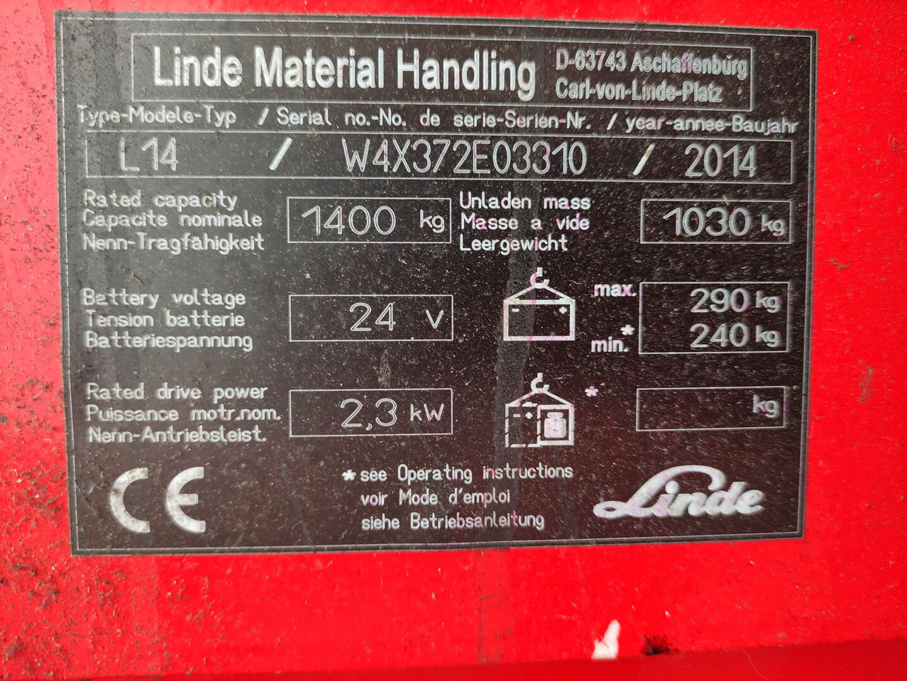 Linde L14-372 - Pinoamistrukki: kuva Linde L14-372 - Pinoamistrukki Linde L14-372 - Pinoamistrukki: kuva Linde L14-372 - Pinoamistrukki