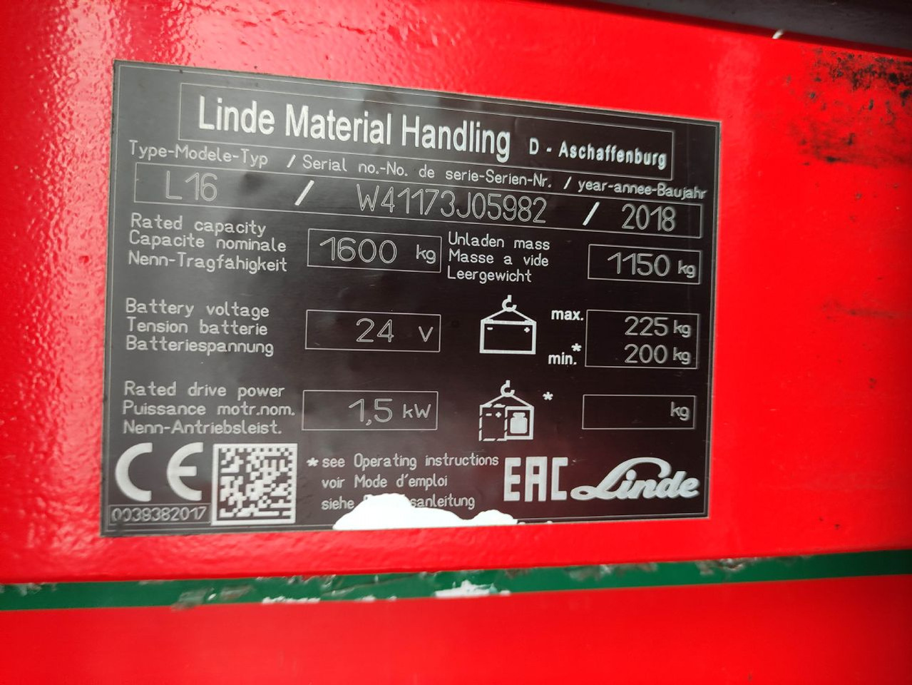 Linde L16-1173 - Pinoamistrukki: kuva Linde L16-1173 - Pinoamistrukki Linde L16-1173 - Pinoamistrukki: kuva Linde L16-1173 - Pinoamistrukki