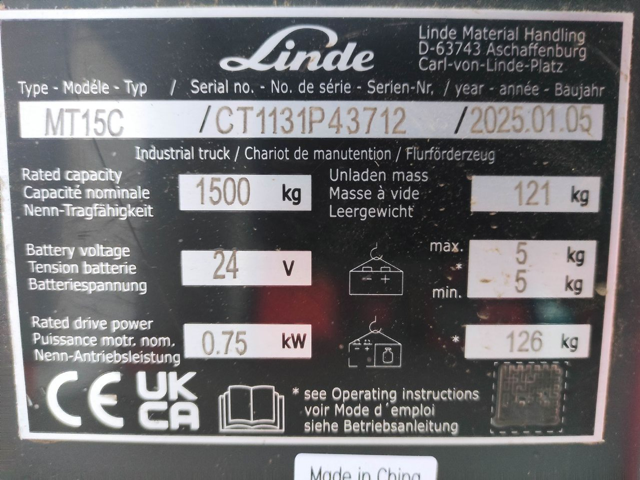 Linde MT15C - Haarukkavaunu: kuva Linde MT15C - Haarukkavaunu Linde MT15C - Haarukkavaunu: kuva Linde MT15C - Haarukkavaunu