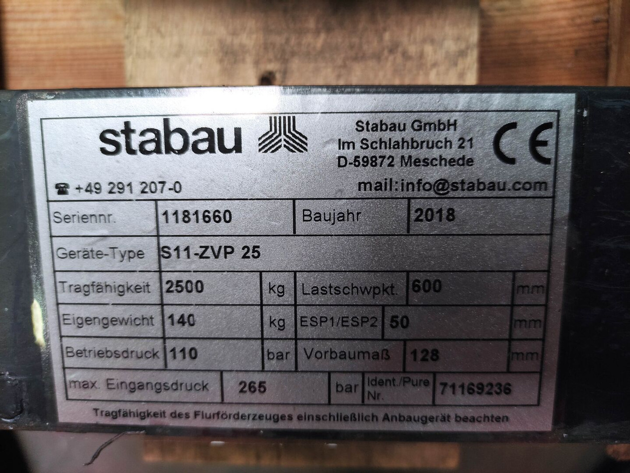 Stabau S11-ZVP25 - Haarukka: kuva Stabau S11-ZVP25 - Haarukka Stabau S11-ZVP25 - Haarukka: kuva Stabau S11-ZVP25 - Haarukka