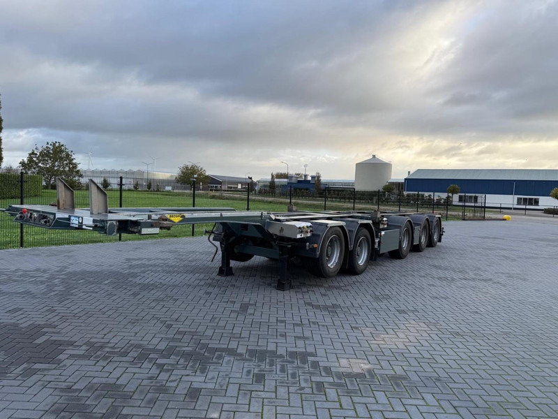 Broshuis 5AKCC GOEDE BANDEN RONDOM, BREEK CHASSIS, GOEDE CONDITIE, CONTAINERS. - Konttialus/ Vaihtokuormatilat puoliperävaunu: kuva Broshuis 5AKCC GOEDE BANDEN RONDOM, BREEK CHASSIS, GOEDE CONDITIE, CONTAINERS. - Konttialus/ Vaihtokuormatilat puoliperävaunu Broshuis 5AKCC GOEDE BANDEN RONDOM, BREEK CHASSIS, GOEDE CONDITIE, CONTAINERS. - Konttialus/ Vaihtokuormatilat puoliperävaunu: kuva Broshuis 5AKCC GOEDE BANDEN RONDOM, BREEK CHASSIS, GOEDE CONDITIE, CONTAINERS. - Konttialus/ Vaihtokuormatilat puoliperävaunu