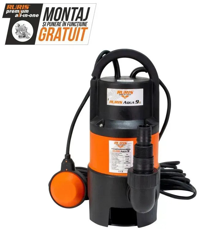 Pompa zatapialna do szlamu RURIS Aqua 9 750 W - Vesipumppu: kuva Pompa zatapialna do szlamu RURIS Aqua 9 750 W - Vesipumppu Pompa zatapialna do szlamu RURIS Aqua 9 750 W - Vesipumppu: kuva Pompa zatapialna do szlamu RURIS Aqua 9 750 W - Vesipumppu