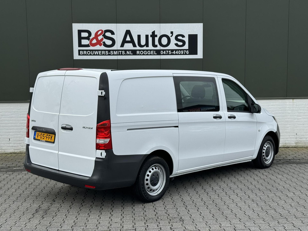 Mercedes-Benz Vito-110 Dubbele Cabine Facelift Comfort Leder stuurwiel Airco Radio+media - Jatko-ohjaamo kevyt kuorma-auto: kuva Mercedes-Benz Vito-110 Dubbele Cabine Facelift Comfort Leder stuurwiel Airco Radio+media - Jatko-ohjaamo kevyt kuorma-auto Mercedes-Benz Vito-110 Dubbele Cabine Facelift Comfort Leder stuurwiel Airco Radio+media - Jatko-ohjaamo kevyt kuorma-auto: kuva Mercedes-Benz Vito-110 Dubbele Cabine Facelift Comfort Leder stuurwiel Airco Radio+media - Jatko-ohjaamo kevyt kuorma-auto