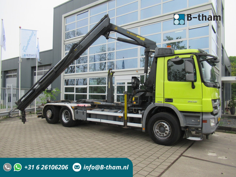 Mercedes-Benz Actros 2532 LTNLA 6X2 Hooklift + Crane, Haak - Kraan - Koukkulava kuorma-auto, Nosturiauto: kuva Mercedes-Benz Actros 2532 LTNLA 6X2 Hooklift + Crane, Haak - Kraan - Koukkulava kuorma-auto, Nosturiauto Mercedes-Benz Actros 2532 LTNLA 6X2 Hooklift + Crane, Haak - Kraan - Koukkulava kuorma-auto, Nosturiauto: kuva Mercedes-Benz Actros 2532 LTNLA 6X2 Hooklift + Crane, Haak - Kraan - Koukkulava kuorma-auto, Nosturiauto