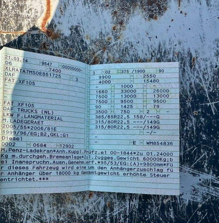 DAF 105.510 6X4 Kran Penz /Atlas Holz Crane DAF 105.510 6X4 Kran Penz /Atlas Holz Crane - Puuauto, Nosturiauto: kuva DAF 105.510 6X4 Kran Penz /Atlas Holz Crane DAF 105.510 6X4 Kran Penz /Atlas Holz Crane - Puuauto, Nosturiauto DAF 105.510 6X4 Kran Penz /Atlas Holz Crane DAF 105.510 6X4 Kran Penz /Atlas Holz Crane - Puuauto, Nosturiauto: kuva DAF 105.510 6X4 Kran Penz /Atlas Holz Crane DAF 105.510 6X4 Kran Penz /Atlas Holz Crane - Puuauto, Nosturiauto