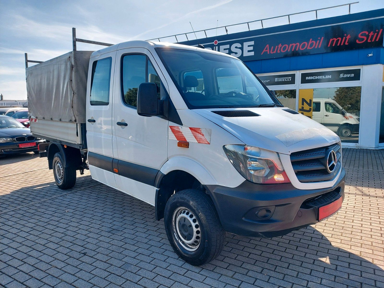 Mercedes-Benz Sprinter II Pritsche DoKa 316 CDI 4X4 Klima - Pressukapelli tavara-auto, Jatko-ohjaamo kevyt kuorma-auto: kuva Mercedes-Benz Sprinter II Pritsche DoKa 316 CDI 4X4 Klima - Pressukapelli tavara-auto, Jatko-ohjaamo kevyt kuorma-auto Mercedes-Benz Sprinter II Pritsche DoKa 316 CDI 4X4 Klima - Pressukapelli tavara-auto, Jatko-ohjaamo kevyt kuorma-auto: kuva Mercedes-Benz Sprinter II Pritsche DoKa 316 CDI 4X4 Klima - Pressukapelli tavara-auto, Jatko-ohjaamo kevyt kuorma-auto