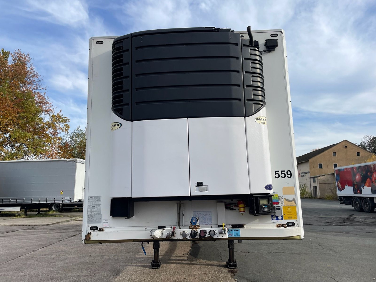 Schmitz Cargobull SKO10/CARRIER/MAXIMA1300/8810h/LBW/BÄR/Lenkachse - Refrigeraattori puoliperävaunu: kuva Schmitz Cargobull SKO10/CARRIER/MAXIMA1300/8810h/LBW/BÄR/Lenkachse - Refrigeraattori puoliperävaunu Schmitz Cargobull SKO10/CARRIER/MAXIMA1300/8810h/LBW/BÄR/Lenkachse - Refrigeraattori puoliperävaunu: kuva Schmitz Cargobull SKO10/CARRIER/MAXIMA1300/8810h/LBW/BÄR/Lenkachse - Refrigeraattori puoliperävaunu