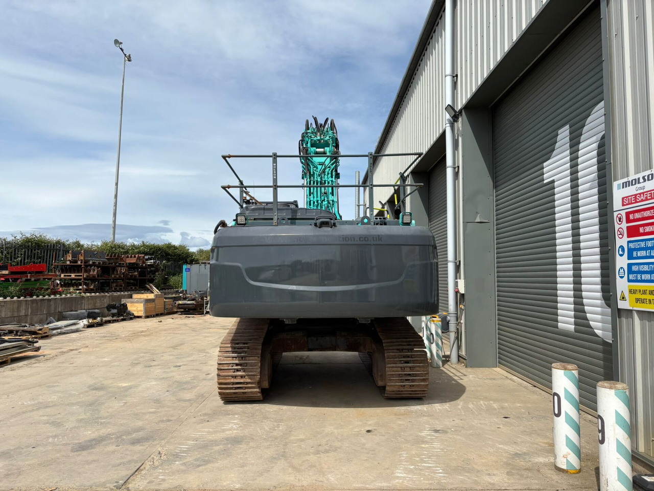 Kobelco SK400DLC-10 25m 3 Piece Demolition Arm - Telakaivukone: kuva Kobelco SK400DLC-10 25m 3 Piece Demolition Arm - Telakaivukone Kobelco SK400DLC-10 25m 3 Piece Demolition Arm - Telakaivukone: kuva Kobelco SK400DLC-10 25m 3 Piece Demolition Arm - Telakaivukone