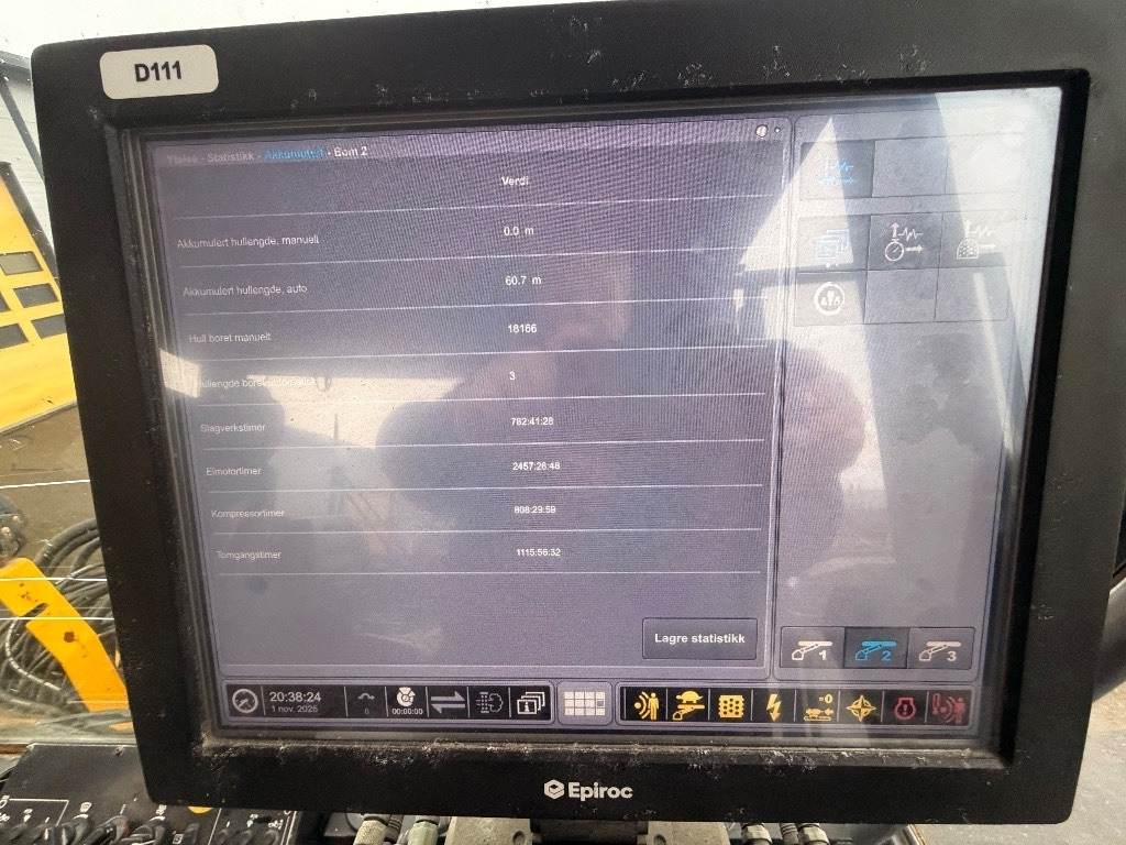 Porakone Epiroc Boomer XE3C: kuva Porakone Epiroc Boomer XE3C Porakone Epiroc Boomer XE3C: kuva Porakone Epiroc Boomer XE3C