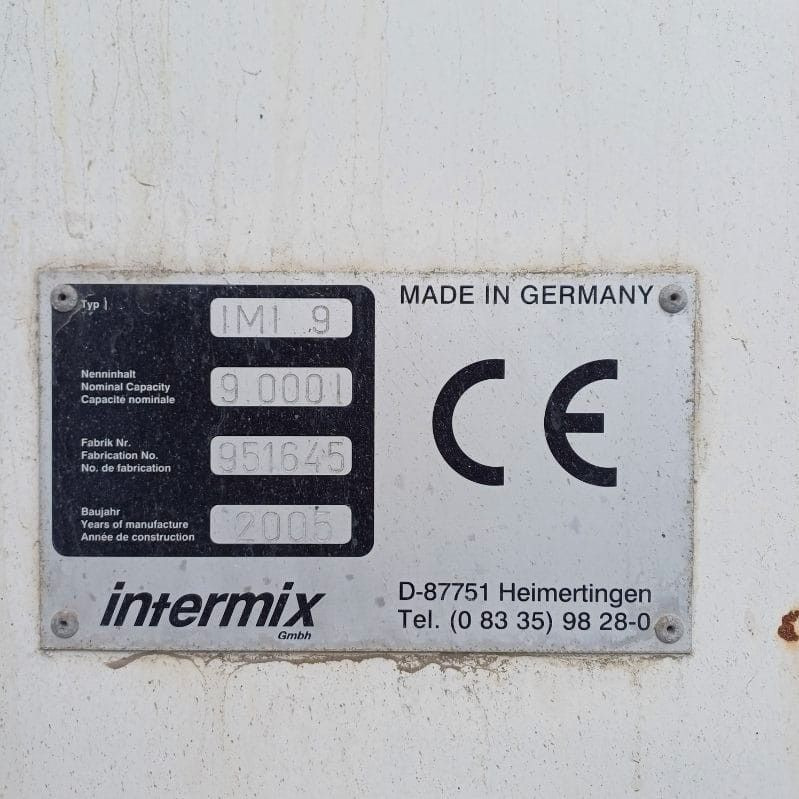 Betoniauto Mercedes-Benz ACTROS 3236 INTERMIX 9M3: kuva Betoniauto Mercedes-Benz ACTROS 3236 INTERMIX 9M3
