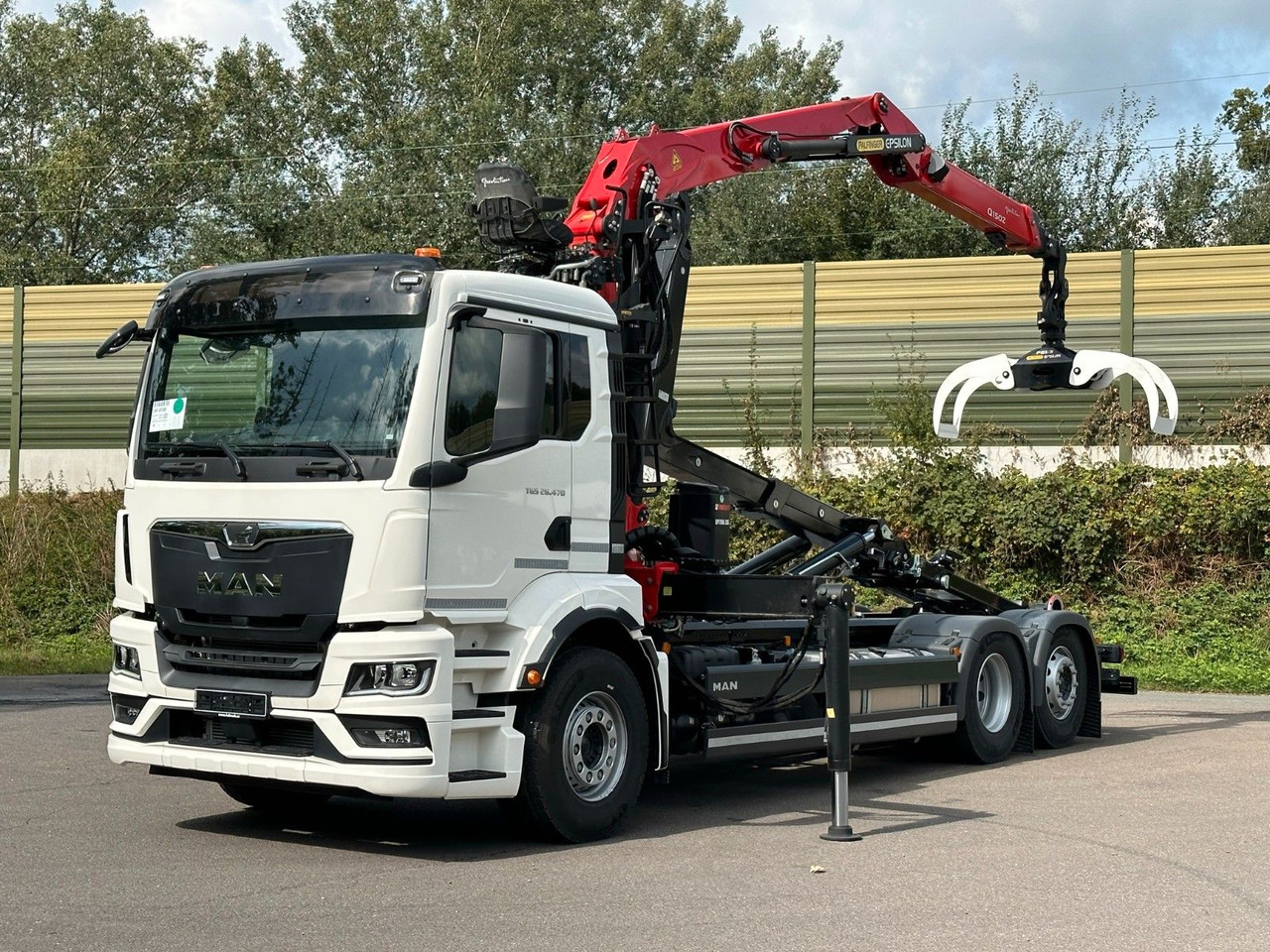 MAN TGS 26.470 6x2 Abrollkipper + Kran EPSILON - Koukkulava kuorma-auto, Nosturiauto: kuva MAN TGS 26.470 6x2 Abrollkipper + Kran EPSILON - Koukkulava kuorma-auto, Nosturiauto MAN TGS 26.470 6x2 Abrollkipper + Kran EPSILON - Koukkulava kuorma-auto, Nosturiauto: kuva MAN TGS 26.470 6x2 Abrollkipper + Kran EPSILON - Koukkulava kuorma-auto, Nosturiauto