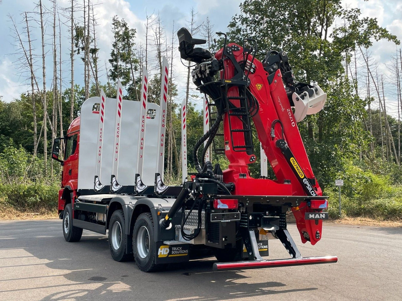Puuauto, Nosturiauto MAN TGS 33.520 6X6  Euro6e  Radstand 3900mm EPSILON: kuva Puuauto, Nosturiauto MAN TGS 33.520 6X6  Euro6e  Radstand 3900mm EPSILON