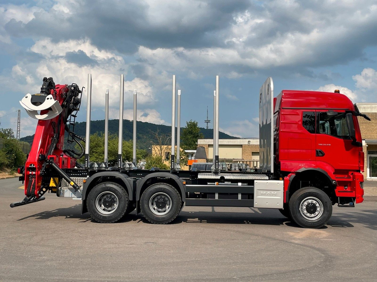 Puuauto, Nosturiauto MAN TGS 33.520 6X6  Euro6e  Radstand 3900mm EPSILON: kuva Puuauto, Nosturiauto MAN TGS 33.520 6X6  Euro6e  Radstand 3900mm EPSILON