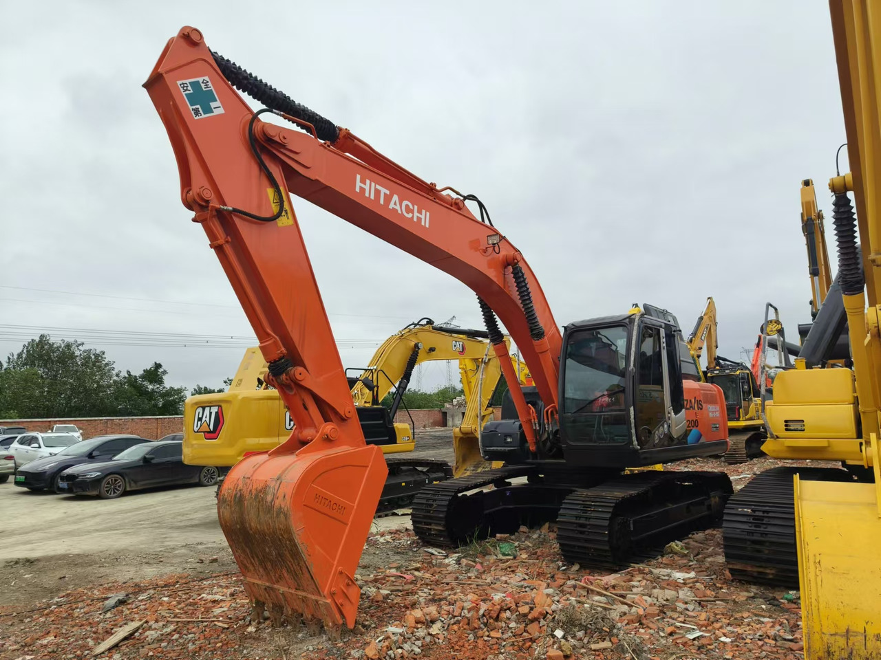 Telakaivukone HITACHI ZX200: kuva Telakaivukone HITACHI ZX200