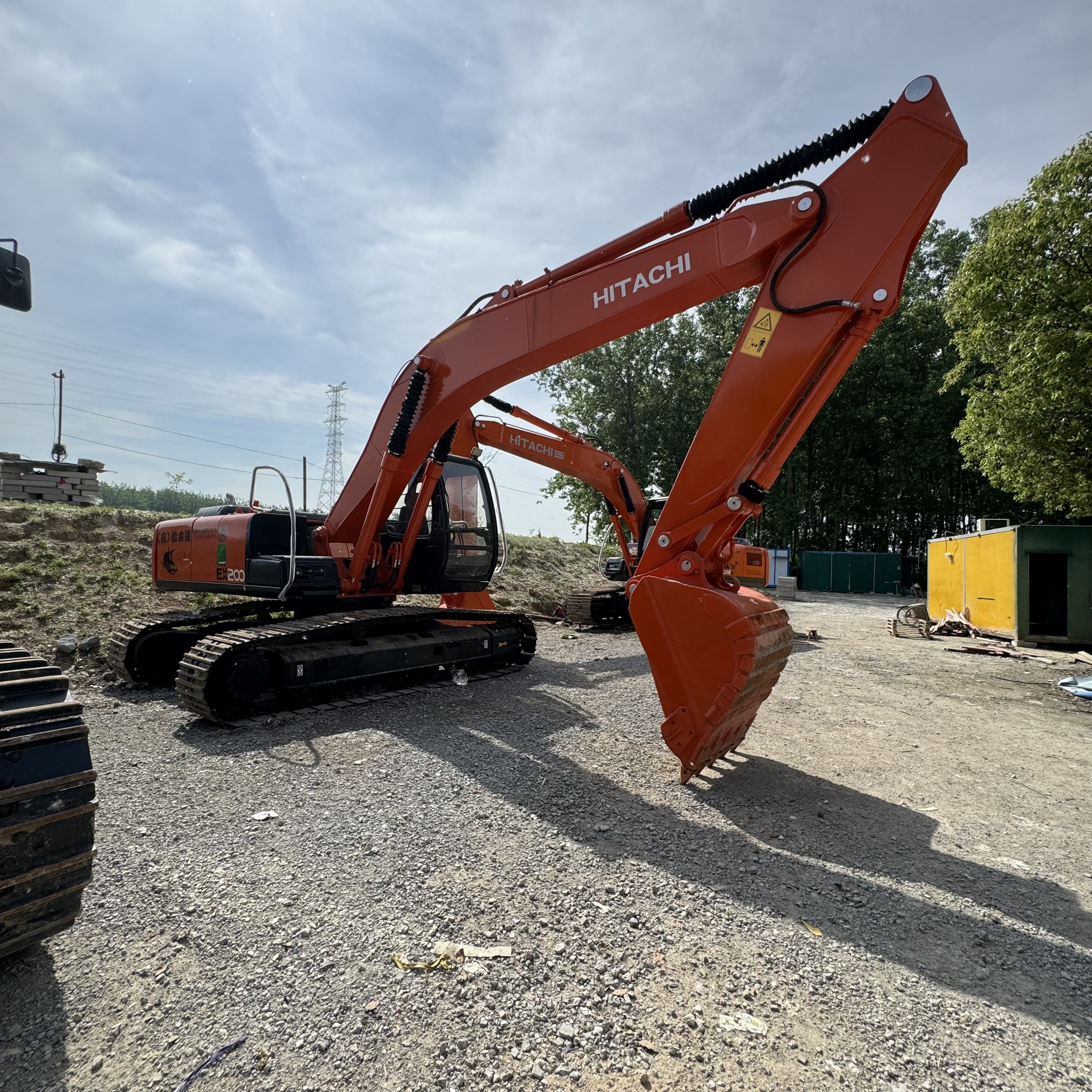 Telakaivukone HITACHI ZX200: kuva Telakaivukone HITACHI ZX200