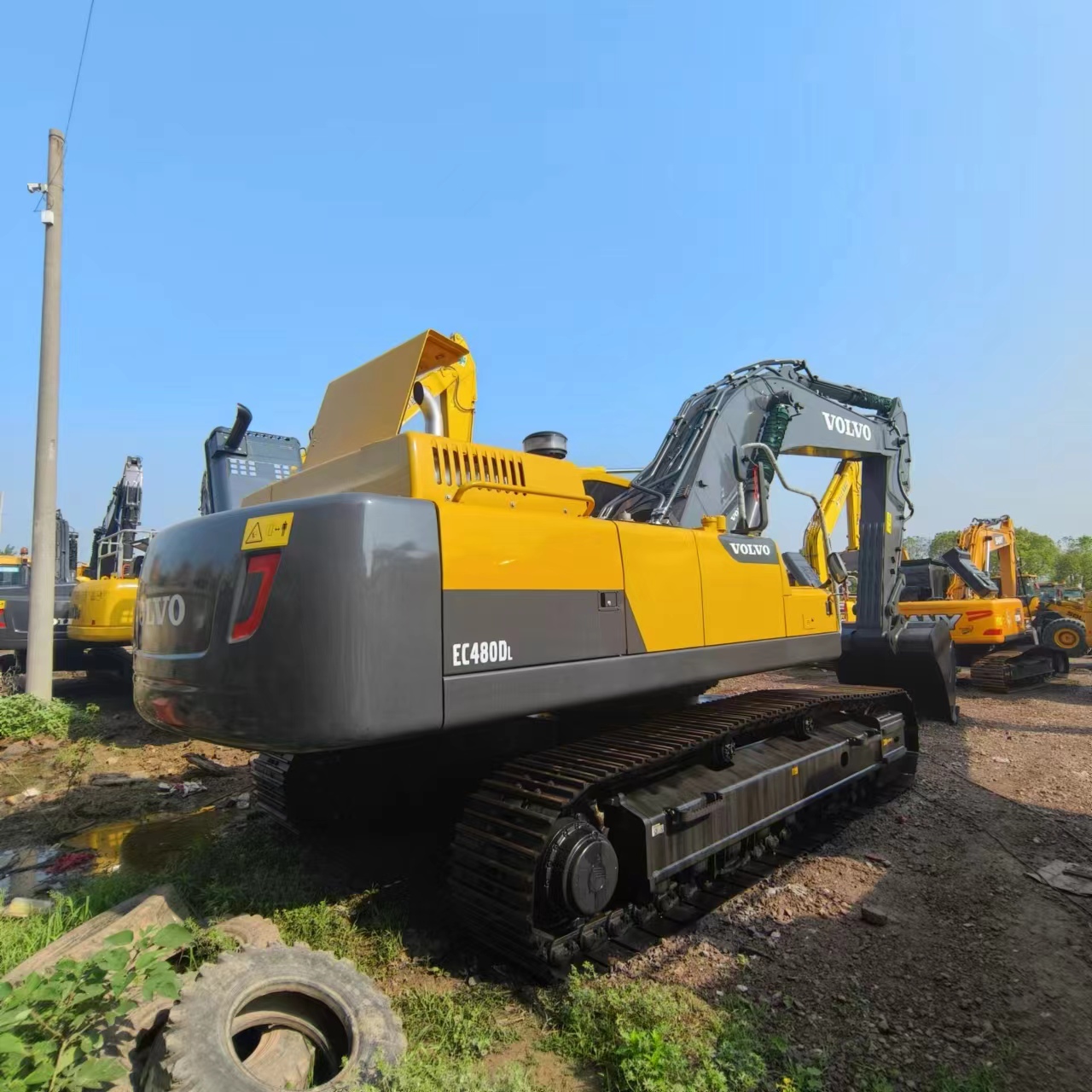 VOLVO EC480 - Telakaivukone: kuva VOLVO EC480 - Telakaivukone VOLVO EC480 - Telakaivukone: kuva VOLVO EC480 - Telakaivukone