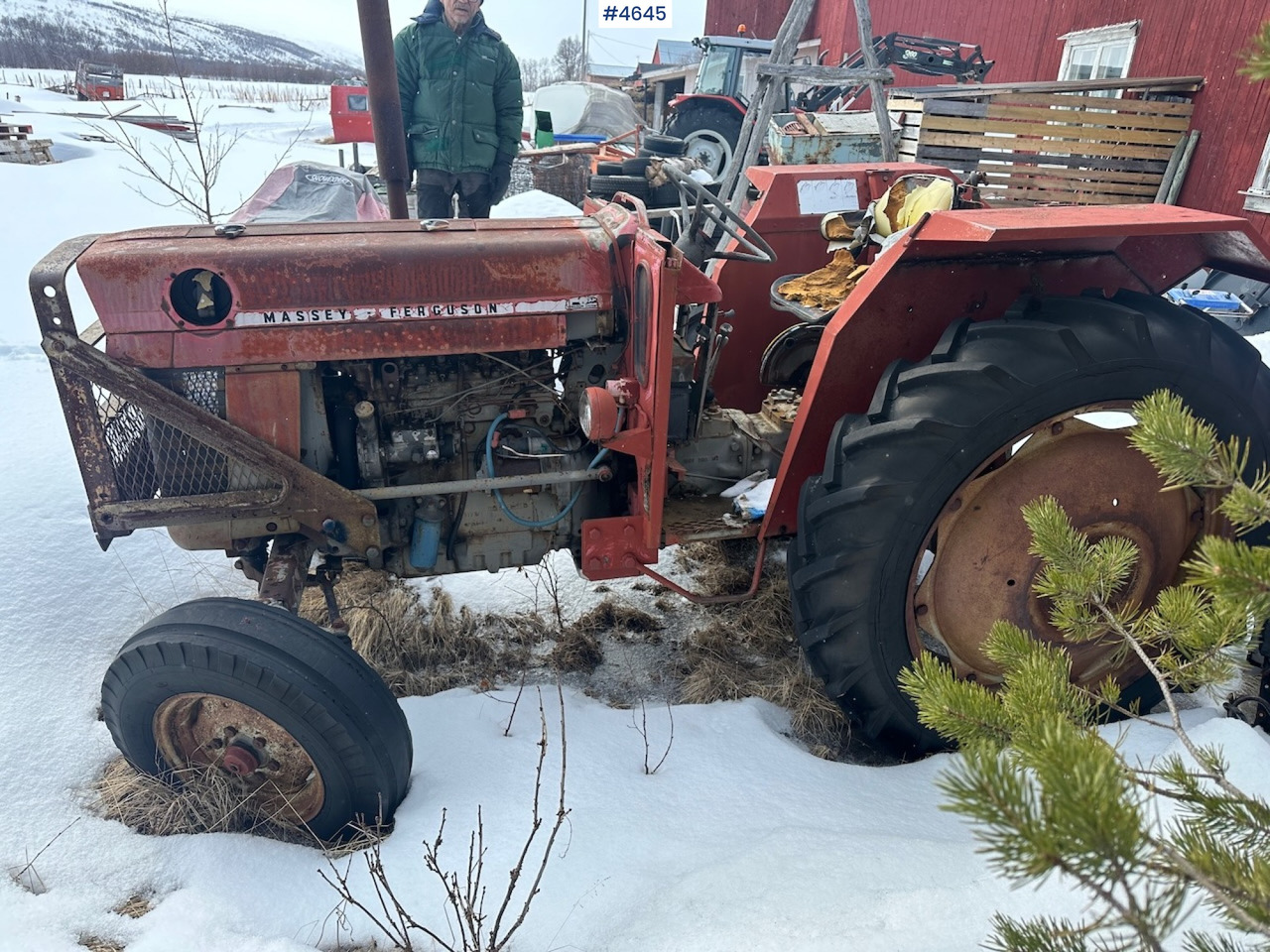 1972 Massey-Ferguson 165 w/ Cabin. - Traktori: kuva 1972 Massey-Ferguson 165 w/ Cabin. - Traktori 1972 Massey-Ferguson 165 w/ Cabin. - Traktori: kuva 1972 Massey-Ferguson 165 w/ Cabin. - Traktori