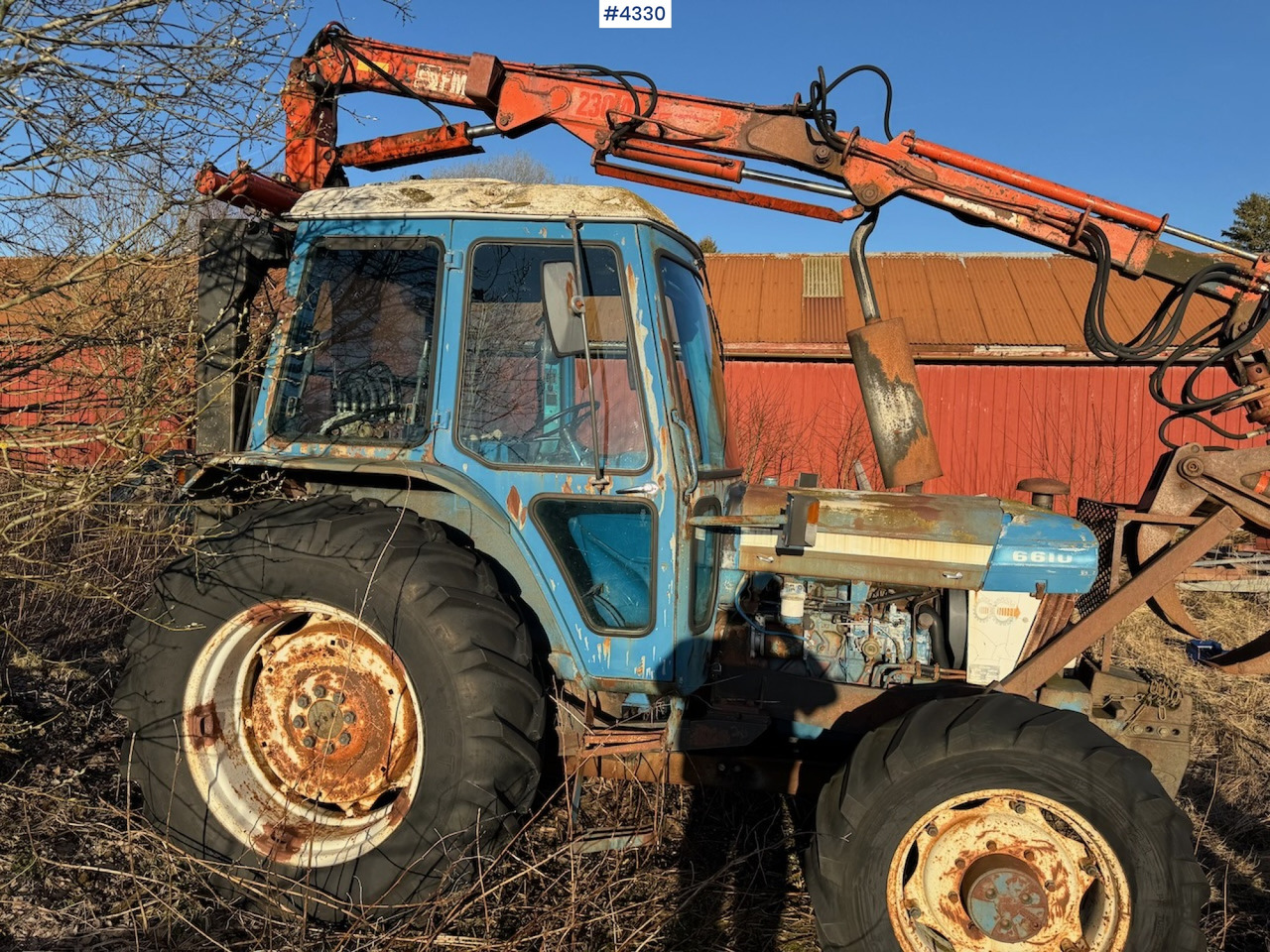 1981 Ford 6610 m/ FMV tømmerkran og tvillinghjul - Traktori: kuva 1981 Ford 6610 m/ FMV tømmerkran og tvillinghjul - Traktori 1981 Ford 6610 m/ FMV tømmerkran og tvillinghjul - Traktori: kuva 1981 Ford 6610 m/ FMV tømmerkran og tvillinghjul - Traktori