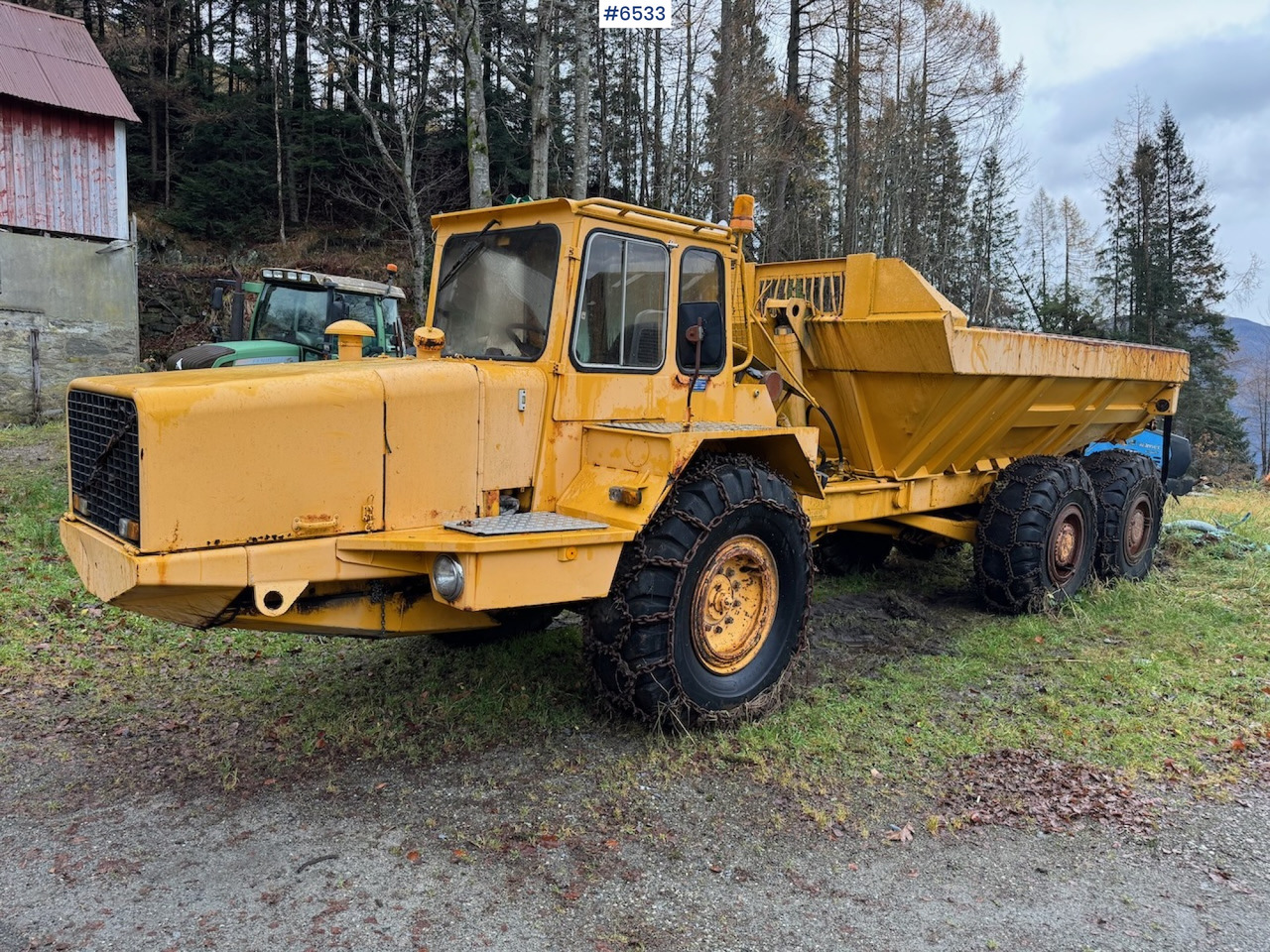 1984 Volvo 861 Dumper 6x6. Lightly repair object. - Nivelkippiauto: kuva 1984 Volvo 861 Dumper 6x6. Lightly repair object. - Nivelkippiauto 1984 Volvo 861 Dumper 6x6. Lightly repair object. - Nivelkippiauto: kuva 1984 Volvo 861 Dumper 6x6. Lightly repair object. - Nivelkippiauto