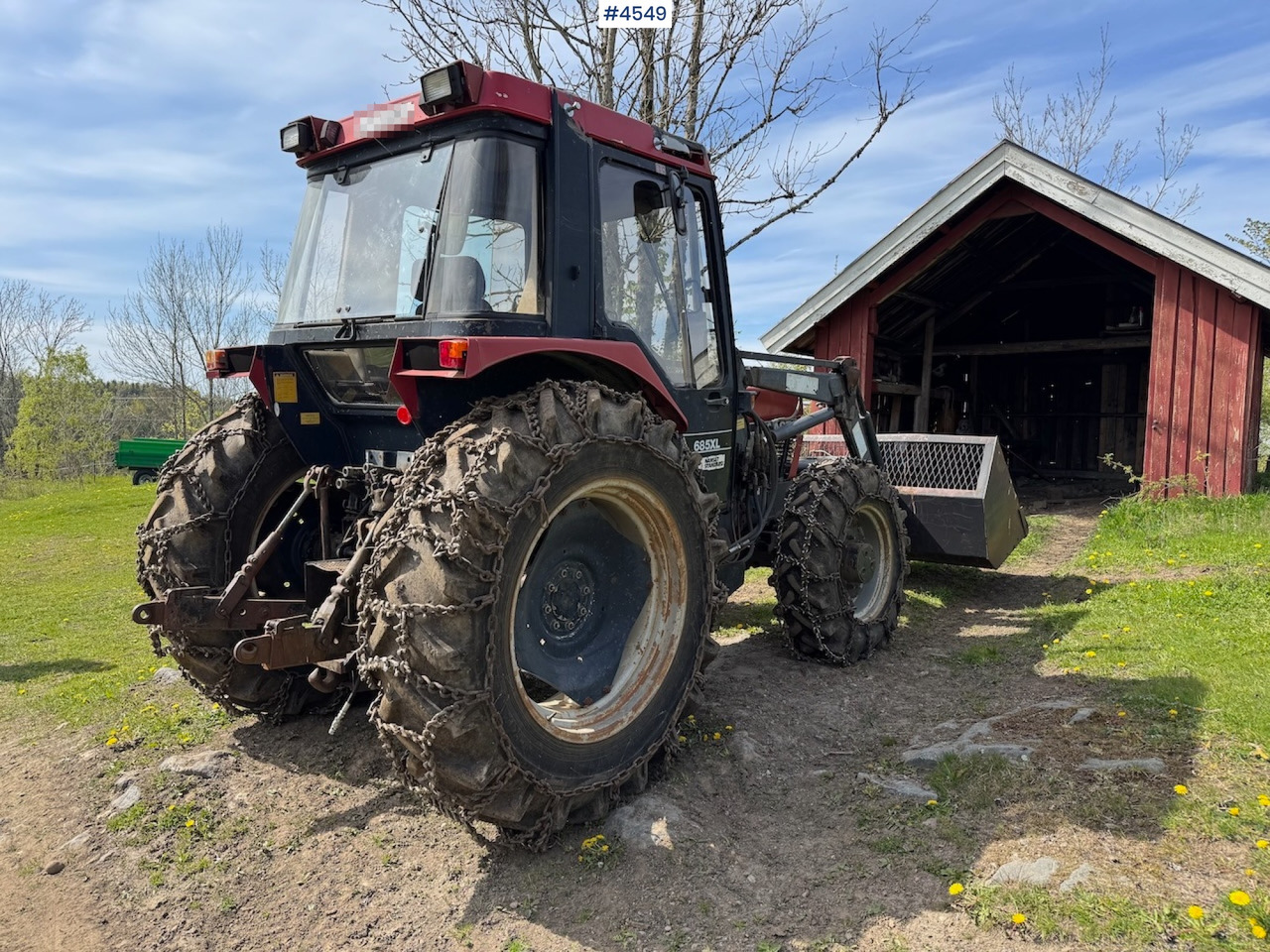 1987 Case 685 XL w/front loader. - Traktori: kuva 1987 Case 685 XL w/front loader. - Traktori 1987 Case 685 XL w/front loader. - Traktori: kuva 1987 Case 685 XL w/front loader. - Traktori