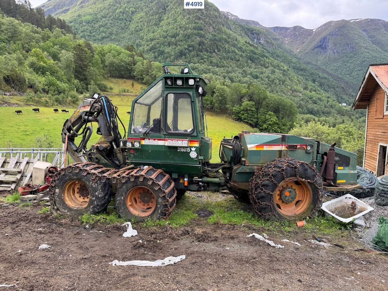 1987 Øsa 250 Harvester - Harvesteri: kuva 1987 Øsa 250 Harvester - Harvesteri 1987 Øsa 250 Harvester - Harvesteri: kuva 1987 Øsa 250 Harvester - Harvesteri