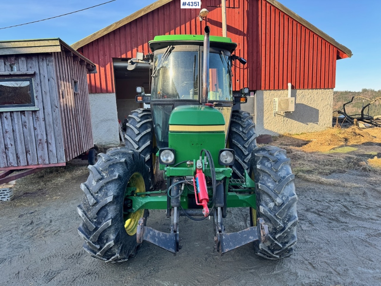 1991 John Deere 2850 4x4 Synchron w/ front hydraulics. - Traktori: kuva 1991 John Deere 2850 4x4 Synchron w/ front hydraulics. - Traktori 1991 John Deere 2850 4x4 Synchron w/ front hydraulics. - Traktori: kuva 1991 John Deere 2850 4x4 Synchron w/ front hydraulics. - Traktori