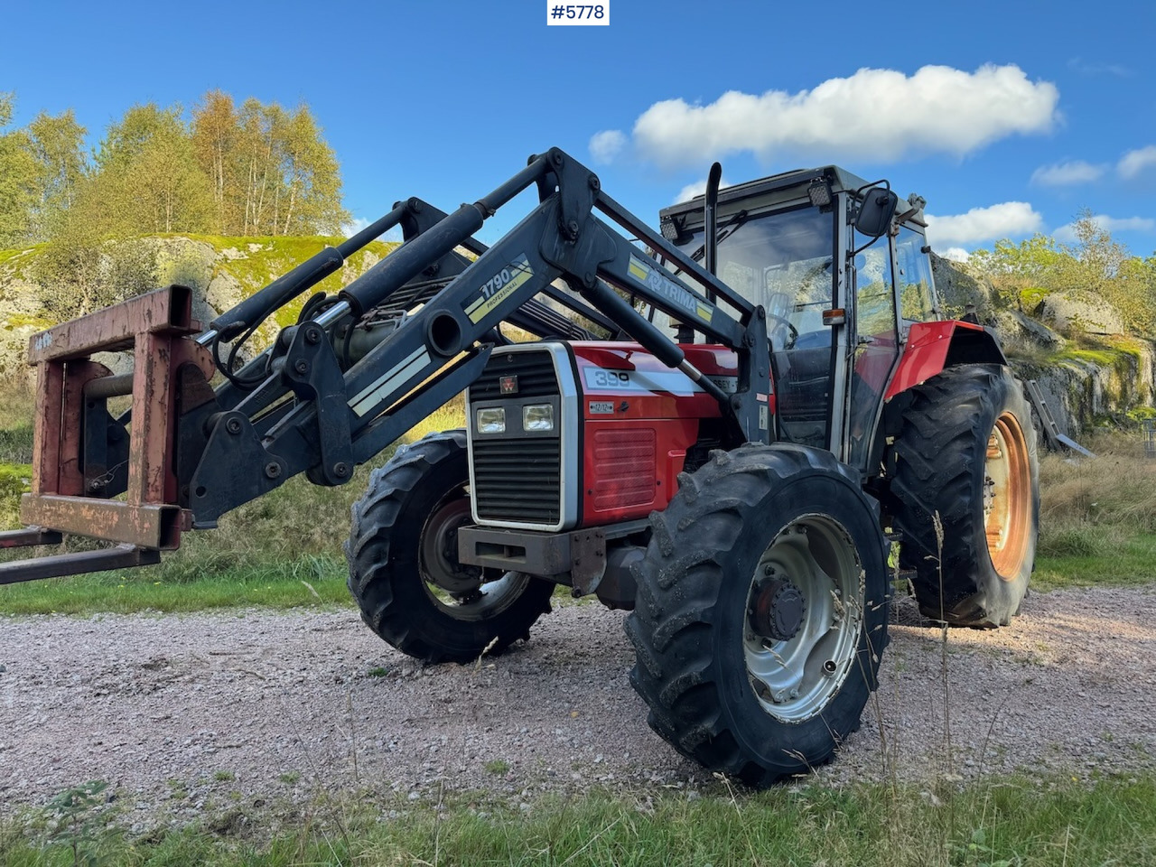 1995 Massey Ferguson 399 w/ front loader. - Traktori: kuva 1995 Massey Ferguson 399 w/ front loader. - Traktori 1995 Massey Ferguson 399 w/ front loader. - Traktori: kuva 1995 Massey Ferguson 399 w/ front loader. - Traktori